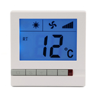 Central Air Conditioner Fan Coil Thermostat , Temperature Control Heating Room Thermostat