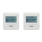 16A 7 - Day Programmable Underfloor Heating Thermostat With White Backlight
