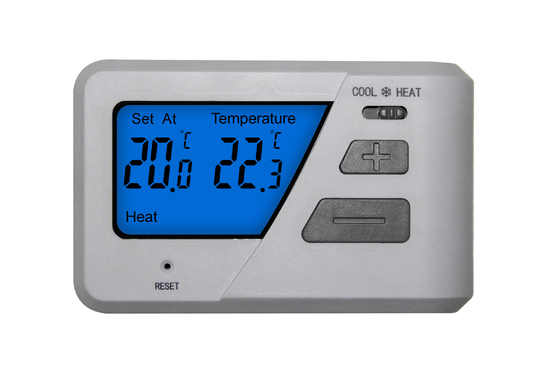 سلكي مضخة الحرارة ترموستات غير قابل للبرمجة / التبريد فقط الحرارة