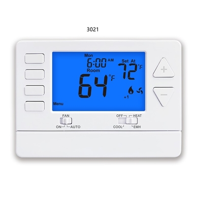 24VAC غير قابلة للبرمجة الحرارة غرفة تدفئة غرفة ترموستات مع مستشعر NTC
