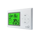 PC ABS Digital Programmable Room Thermostat For Heating System