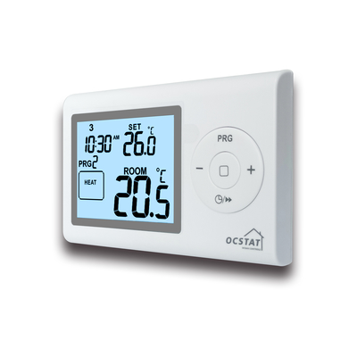 230V 7 Day Programmable LCD Wired Digital Heating Electronic Room Thermostat