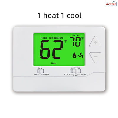 1H/1C Non Programmable Thermostat for Heat Pump without Auxiliary Or Emergency Heat