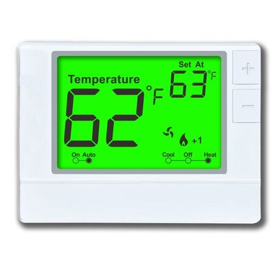 Riseem Air Conditioner Heat Pump Wired Non Programmable Thermostat with Temperature Ranges of 32°F 99°F 0°C 40°C