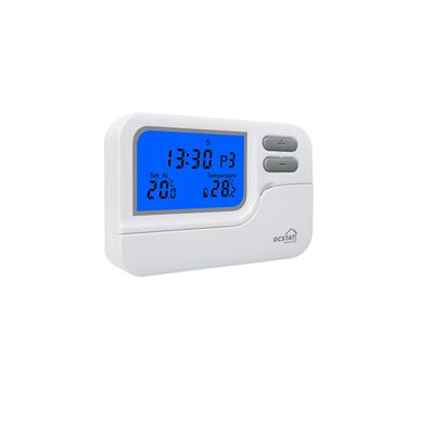 Green Backlight Digital Room 7 Day Programmable Thermostats 230V User Friendly Digital Temperature Controllers Designed for Climate Control