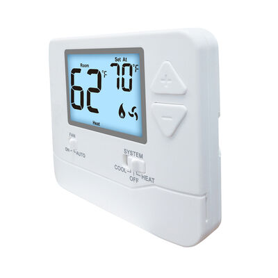 Stages H C Conventional 1 Heat 1 Cool Non Programmable Thermostat Temperature Control Ranges 41°F to 90°F Designed for Conventional HVAC