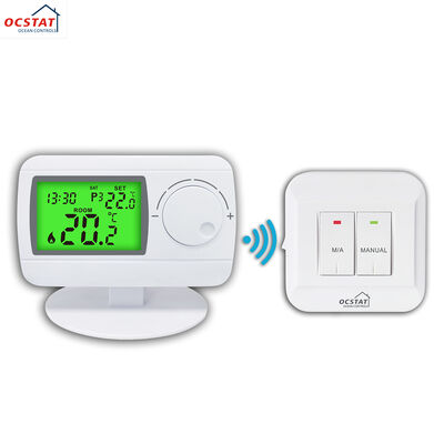 Wall-mounted Digital RF 230V 7 Day Thermostat Controller 868MHZ Wireless Temperature Management System Designed for Climate Regulation