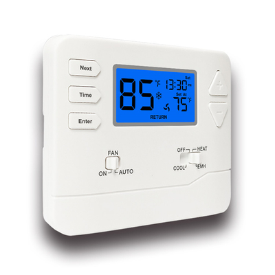 2 Heat / 1 Cool 0.5°C Accuracy 24V Digital Non-programmable Riseem Thermostat for Heat Pump