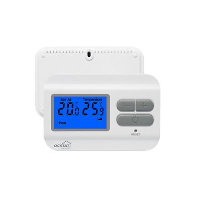 ريزم 230 فولت شاشة LCD رقمية غرفة أفضل منزل الحرارة غير قابلة للبرمجة ABS