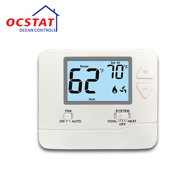 ترموستات PTAC سلكي غير قابل للبرمجة PTAC 2H/1C مضخة حرارة أو 1H/1C تقليدي STN731