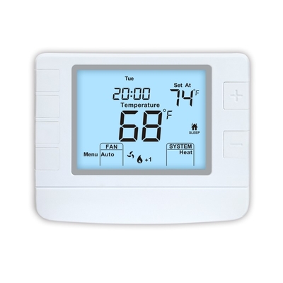 ريزم ABS 24V سلكي مضخة الحرارة المنزلية الحرارة IP20 غير قابلة للبرمجة STN1320 24V مضخة الحرارة الملونة البيضاء غير قابلة للبرمجة الحرارة المنزلية مكيف الهواء حرارة غرفة التدفئة
