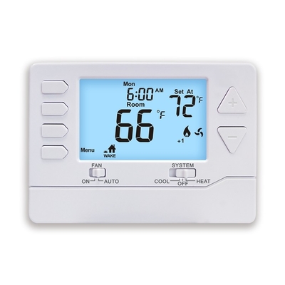 مكيف هواء رايزم مراقب درجة الحرارة غرفة التدفئة HVAC الحرارة القابلة للبرمجة مع البطارية متعددة المراحل