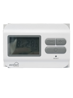شاشة LCD لتحديد درجة حرارة غرفة التدفئة تحت الأرضية للتحكم غير القابل للبرمجة في أنظمة التدفئة تحت الأرضية