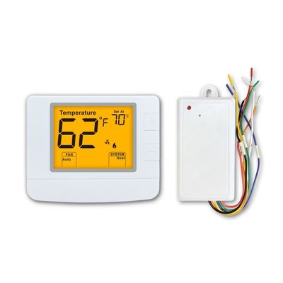 2*AAA بطارية تعمل بالبطارية اللاسلكية RF WIFI PTAC الحرارة للسيطرة على درجة حرارة المضخة التقليدية أو الحرارة