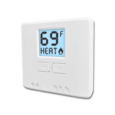 Riseem COOL System Operation Mode Non Programmable Thermostat with 1.89 Sq.in. Display Size 3.78