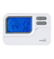 ريزم HVAC الرقمي البرمجة الحرارة الغرفة السلكية المعدلة لون التحكم الحرارة