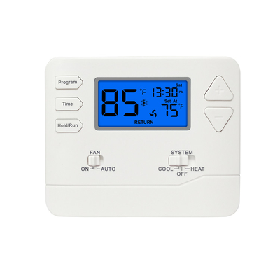 ارتفاع 1 حرارة / 1 برودة 1 درجة مئوية الدقة 24 فولت البرمجة HVAC الحرارة