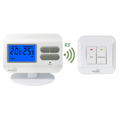 NTC Sensor Omron Relay Wireless RF غاز المرجل ترموستات