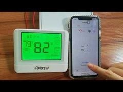 STN855W WiFi Smart Touchscreen الحرارة المضادة لظروف التكييف