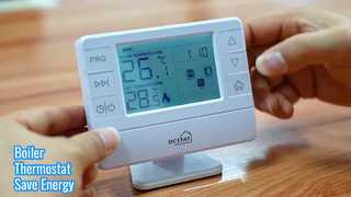 1314 230 فولت غلاية التدفئة ترموستات قابل للبرمجة